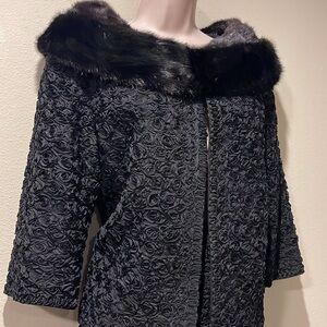 Vintage Skirt Suit Large